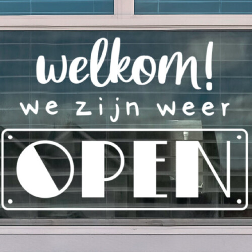 Dienstencentrum weer open! Welkom terug!